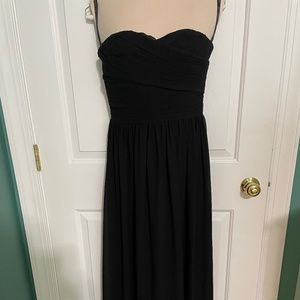 Bill Levkoff strapless evening long dress